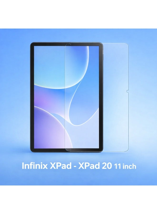 اسكرينة شاشه تابلت Infinix XPad / Infinix X Pad 20 11 Inch – زجاج مقوّى 9H عالي الشفافيه لحماية فائقة من الخدوش والصدمات اليوميه - Image 1